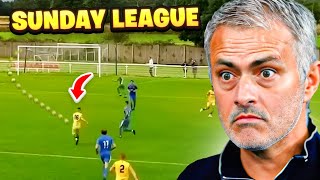 JOSE MOURINHO RATES BEST SUNDAY LEAGUE GOALS 😱🤯 [upl. by Darreg20]