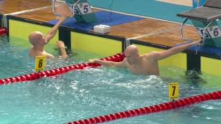 25 07 2017 SWIMMING HIGHLIGHTS MEN 100M Butterfly Final Medal Ceremony DEAFLYMPICS 2017 [upl. by Nichy]