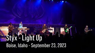 Styx in Concert  Light Up  September 23 2023  Boise Idaho [upl. by Kralc]