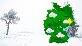 Samstag aus Südwesten Regen und Schnee 19012018 [upl. by Adiana651]