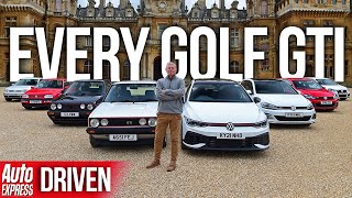 Every generation of VW Golf GTI which is best of all  Auto Express [upl. by Suraved]