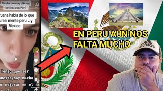 PERUANA habla del TURISMO DE MEXICO y lo COMPARA con el de PERU [upl. by Aerdnat]