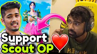 Jonathan Neyoo Defend SCOUT❤️ Getting Hate😳  Support India✅🇮🇳 [upl. by Einyaj]