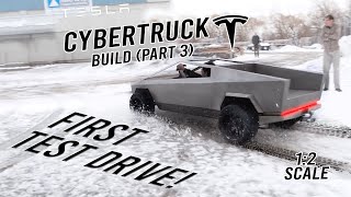 CYBERTRUCK BUILD Part 35 Almost Done [upl. by Friday]