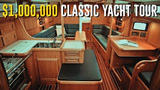 Classic Boat Tour Rustler 42 1000000 Yacht Full Review and Tour [upl. by Keemahs745]