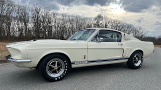 1967 Shelby GT500 427 2x4 Wimbledon White Amazing Car [upl. by Boorman]