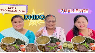 KODO KO DHIDO SISNO RA SINKI EATING CHALLENGE  NEPALI LOCAL FOOD 🍲  Nepali Traditional Food [upl. by Markland]