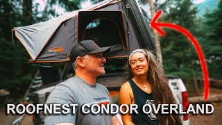 Roofnest Condor Overland rooftop tent  Set up amp overview [upl. by Perrie]