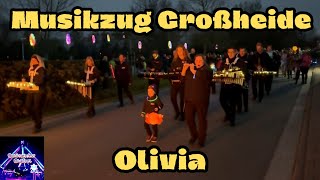 Der Musikzug Großheide spielt Olivia  Herbst und Lichterfest Dornumersiel 2024 [upl. by Anrol]