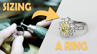 What are the steps in sizing a ring down  The Dempsey’s Difference [upl. by Nehpets867]