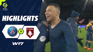 PARIS SAINTGERMAIN  FC METZ 3  1  Highlights  PSG  FCM  20232024 [upl. by Ferree]