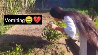 Vomiting ❌😩 vlog Rooh ne diye gnde gnde task 🥺❌ dailyvlogs monikarajput [upl. by Cowan]