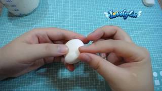 8】How to sculpt face【Clay Tutorial Anime Figure DIYLovely4u】 [upl. by Kerry]