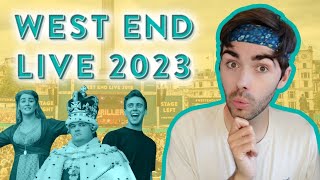 WEST END LIVE 2023  what was it like  full recap highlights  tips vlog [upl. by Gerstein]