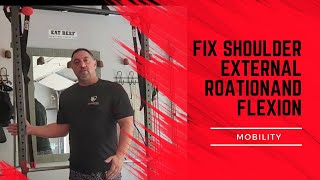 MOBILITY Fix Shoulder External Rotation and Flexion Anterior Glide [upl. by Maddock805]