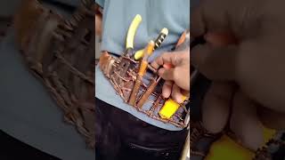 AWESOME HOME MADE ELECTRICIANS BELT oddlysatisfying diy [upl. by Ploch]