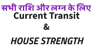 Current Transit and House Strength [upl. by Wesa681]