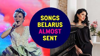 Eurovision Songs Belarus Almost Sent 2004  2021  Second Places in Belarusian National Finals [upl. by Orfurd132]