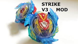 Real Strike Valtryek V3 Locked Layer MOD  Beyblade Burst Evolution [upl. by Yssor]