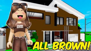 LIVING IN AN ALL BROWN COLORED WORLD IN BROOKHAVEN [upl. by Ainsworth]