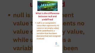 STOP Making This Mistake with NULL and UNDEFINED in JavaScript [upl. by Feinstein148]