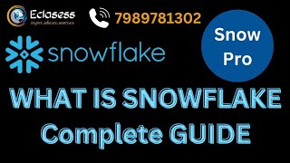 What is Snowflake  Snowflake Tutorial  Introduction to Snowflake [upl. by Ortrud]