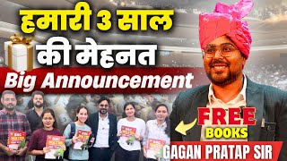 हमारी 3 साल की मेहनत Biggest Announcement 🎁 SSC MATHS Gagan Pratap Sir ssc cgl maths [upl. by Gracie858]