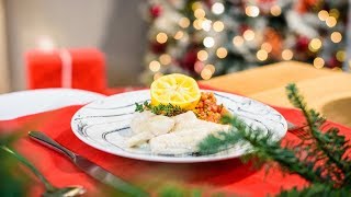 Cooking Chef Recept na lahodné Vánoce  Smažený kapr Pošírovaný candát Hranolky z pražmy [upl. by Nylassej]