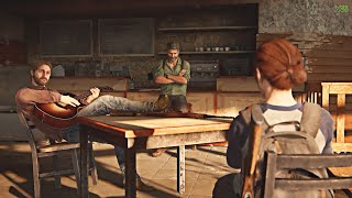 The Last of Us Part 2  Tommy Teaches Ellie How to Shoot  Ellie Loses Faith in Joel  Flashback 2 [upl. by Spada683]