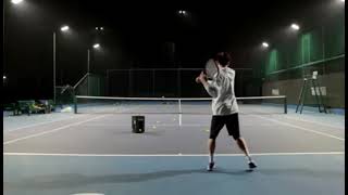 Ballwurfmaschine iTennis Pow [upl. by Leemaj]