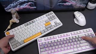 inphic K87 Customized Mechanical Keyboard keyboard mechanicalkeyboard keyboardandmouse [upl. by Nirred]