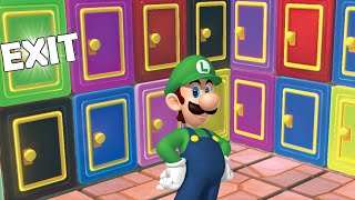 100 Mystery Doors but Only ONE Lets Luigi Escape Luigi Saves Mario [upl. by Virgy]