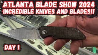 Atlanta Blade Show 2024 Day 1 INCREDIBLE Knives and Blades [upl. by Thgiwd]