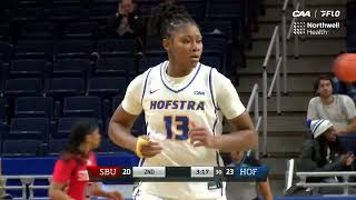 WBB Hofstra vs Stony Brook Highlights 2224 [upl. by Dray53]