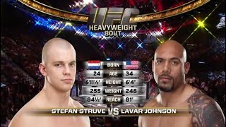 Stefan Struve vs Lavar Johnson [upl. by Ettenahc]