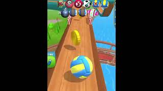 Going Balls 😎 Super Speed Run Game play  Android Game 1Ball Challenge Max Levels Gaming Pa [upl. by Guadalupe]