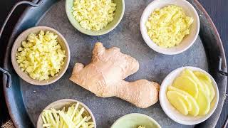 How to Cut Ginger 6 Ways [upl. by Ijar]