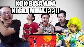 NON KPOP REACT TO BTS  IDOL  Ft Nicki Minaj  KOK BISA NONKPOP [upl. by Nabal26]