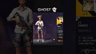 Free fire ghost IDviralshort freefire shortvideo [upl. by Atwekk557]