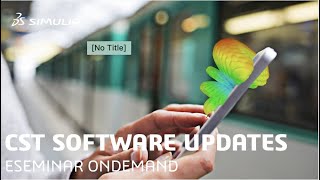SIMULIA CST Studio Suite R2020x  Technology Enhancement Highlights  SIMULIA eSeminar [upl. by Yrakaz]