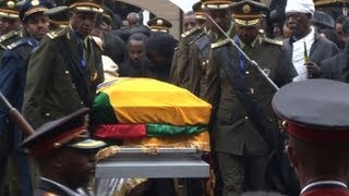 Funeral of longtime Ethiopia leader Meles [upl. by Birkett]