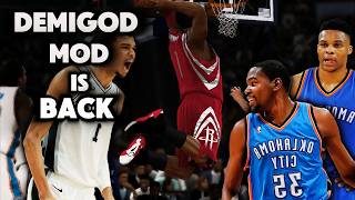 8FT 99 Overall Mod Demigod Is Back NBA 2k11Mycareer Part 5 [upl. by Zarihs]