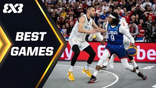 Best game EVER 😱 Serbia 🇷🇸 vs USA 🇺🇸  Full Final  3x3 World Cup 2023  RELIVE  3x3 Basketball [upl. by Ecela]