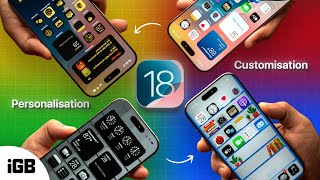 iOS 18 Customization Guide Personalize Your iPhone Like a Pro 🔥 [upl. by Tserrof]