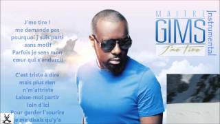 Maitre Gims  Jme tire Instrumental  Karaoke  Extrait [upl. by Sukramaj]