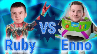 1 Gameshow unserer Firmengeschichte  Ruby VS Enno in der Noser Young Gameshow [upl. by Eek662]