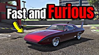 GTA 5 Fast amp Furious Charger Daytona  Movie Build [upl. by Ainaj146]