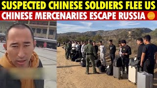 Suspected Chinese Soldiers Fleeing Back From the US Chinese Mercenaries Escape Russia [upl. by Nemhauser]