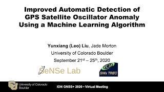 Improved Automatic Detection of GPS Satellite Oscillator Anomaly Using Machine Learning Algorithm [upl. by Carrissa]