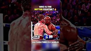 Canelo vs Mayweather who is the BETTER fighter boxing trending mayweather caneloalvarez [upl. by Kcire123]